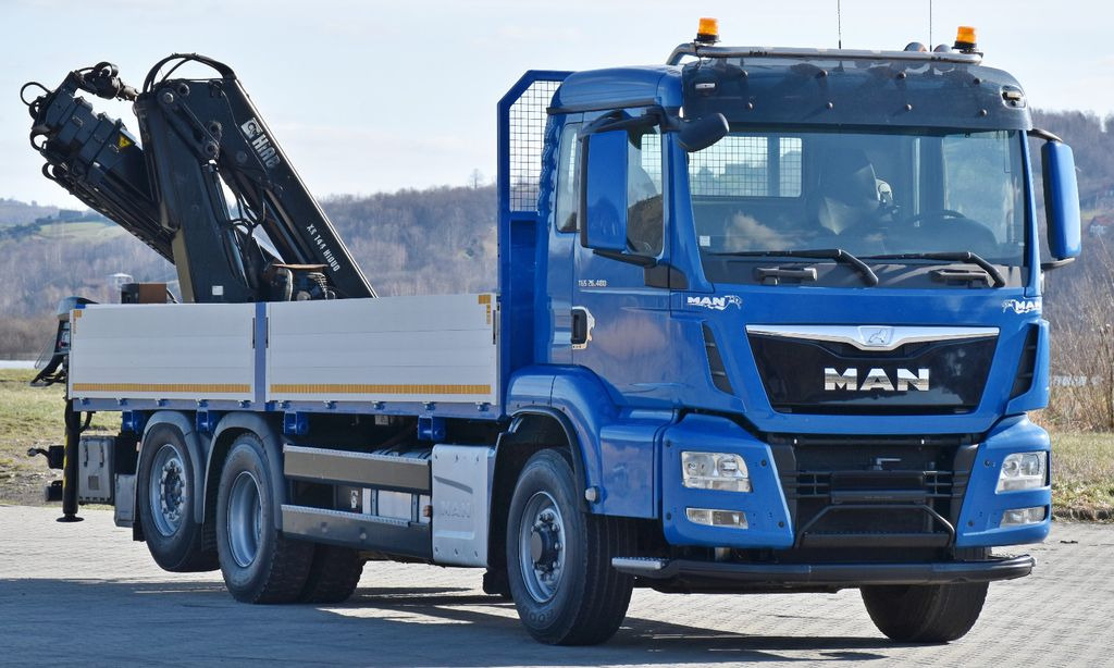 MAN TGS 26.480 * KRAN / FUNK * TOPZUSTAND - Autokran, Pritsche LKW: das Bild 3 MAN TGS 26.480 * KRAN / FUNK * TOPZUSTAND - Autokran, Pritsche LKW: das Bild 3