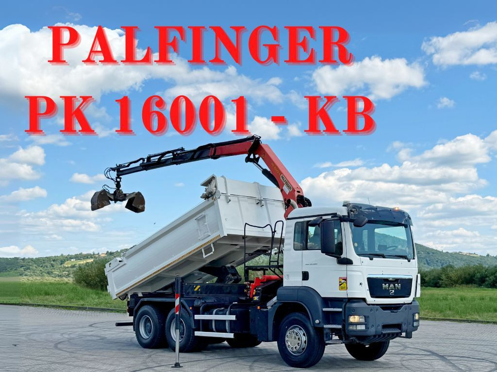 MAN TGS 33.360 * PK 16001 - KB + FUNK * 6x4 - Autokran: das Bild 1 MAN TGS 33.360 * PK 16001 - KB + FUNK * 6x4 - Autokran: das Bild 1