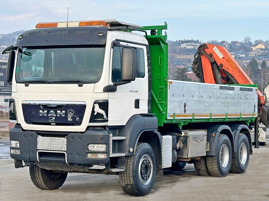 MAN TGS 33.480*KIPPER 5,70m * PK 23002 + FUNK * 6x4 - Kipper, Autokran: das Bild 3 MAN TGS 33.480*KIPPER 5,70m * PK 23002 + FUNK * 6x4 - Kipper, Autokran: das Bild 3