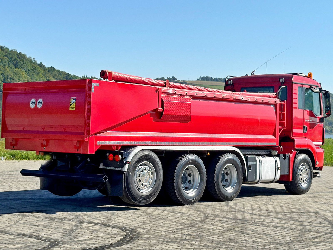 Kipper MAN TGS 35.480 * KIPPER 6,30 m * 8x4: das Bild 7