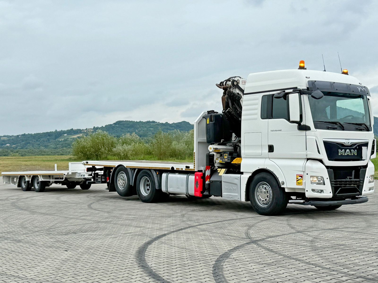 MAN TGX 26.440 * FASSI F455A.2.26E + FUNK + Anhänger - Autokran: das Bild 4 MAN TGX 26.440 * FASSI F455A.2.26E + FUNK + Anhänger - Autokran: das Bild 4