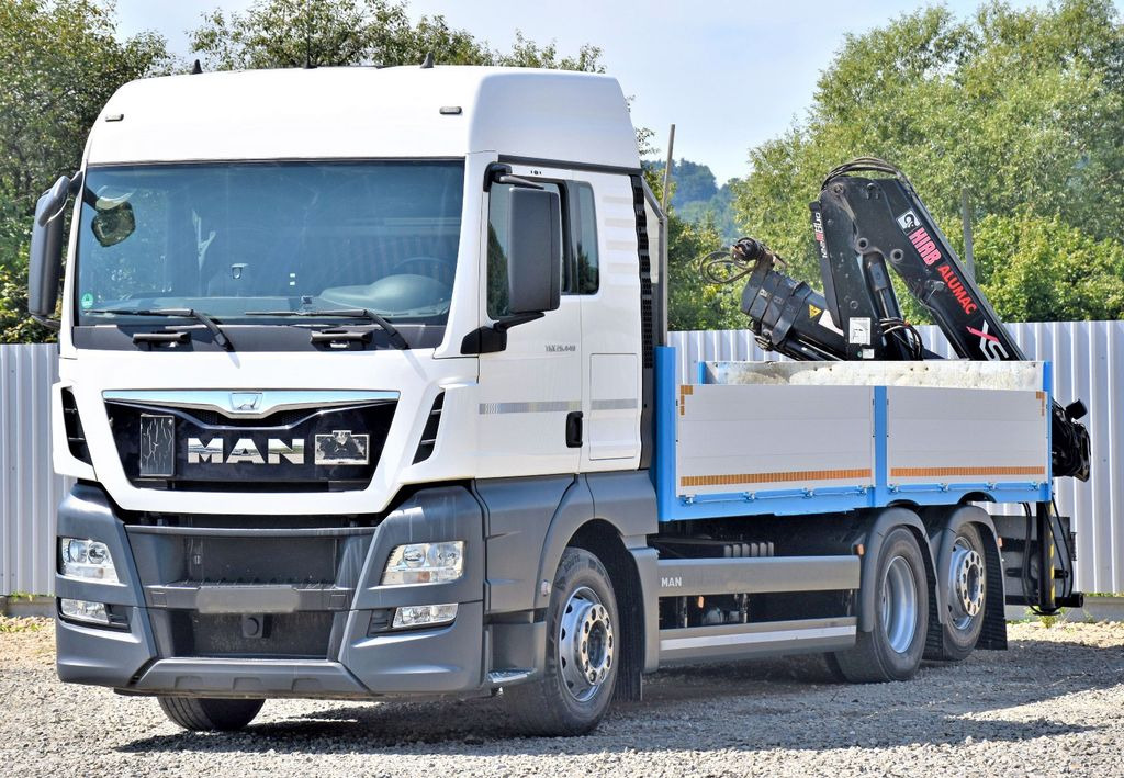MAN TGX 26.440 Pritsche 6,20 m+HIAB 122 HIDUO/FUNK - Autokran: das Bild 3 MAN TGX 26.440 Pritsche 6,20 m+HIAB 122 HIDUO/FUNK - Autokran: das Bild 3