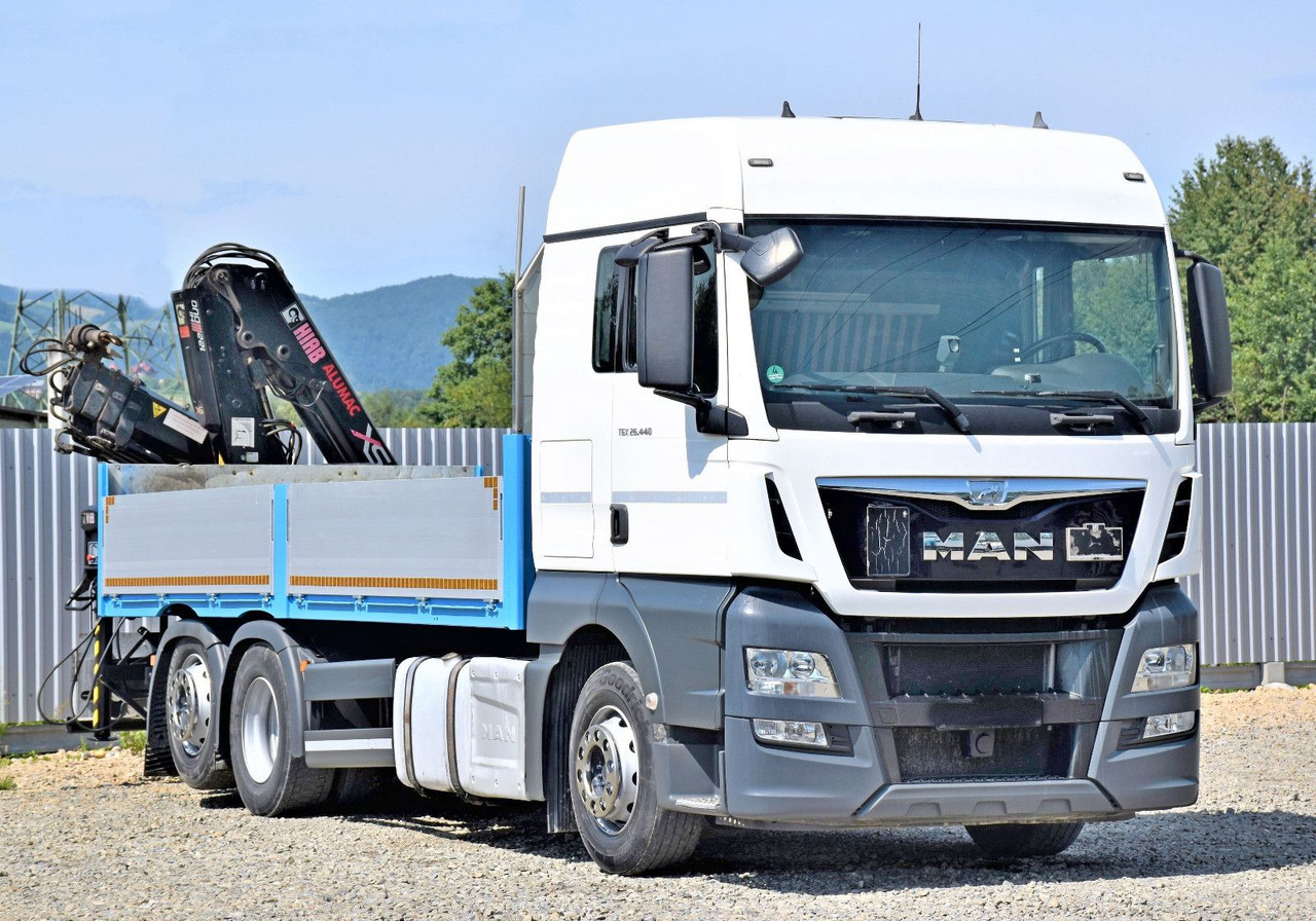 MAN TGX 26.440 Pritsche 6,20 m+HIAB 122 HIDUO/FUNK - Autokran: das Bild 4 MAN TGX 26.440 Pritsche 6,20 m+HIAB 122 HIDUO/FUNK - Autokran: das Bild 4