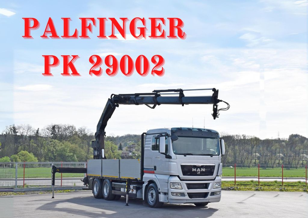 MAN TGX 26.440 Pritsche 6,40 m* PK 29002+FUNK *6x4 MAN TGX 26.440 Pritsche 6,40 m* PK 29002+FUNK *6x4 - Autokran: das Bild 1 MAN TGX 26.440 Pritsche 6,40 m* PK 29002+FUNK *6x4 MAN TGX 26.440 Pritsche 6,40 m* PK 29002+FUNK *6x4 - Autokran: das Bild 1