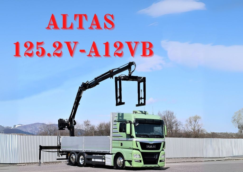 MAN TGX 26.440 Pritsche 6,60 m* ATLAS 125.2V-A12VB MAN TGX 26.440 Pritsche 6,60 m* ATLAS 125.2V-A12VB - Autokran: das Bild 1 MAN TGX 26.440 Pritsche 6,60 m* ATLAS 125.2V-A12VB MAN TGX 26.440 Pritsche 6,60 m* ATLAS 125.2V-A12VB - Autokran: das Bild 1