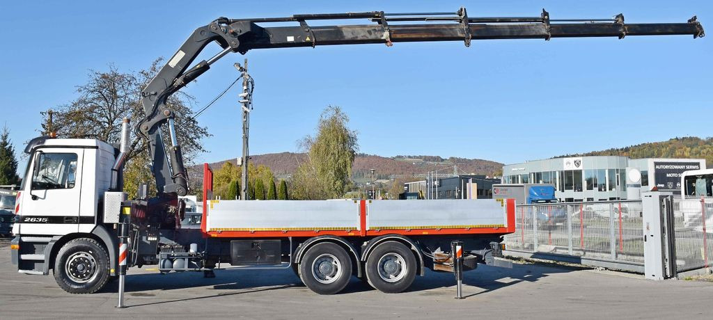 Mercedes-Benz ACTROS 2635 Pritsche 6,40m + HIAB 400 E-5 + FUNK - Autokran: das Bild 5 Mercedes-Benz ACTROS 2635 Pritsche 6,40m + HIAB 400 E-5 + FUNK - Autokran: das Bild 5