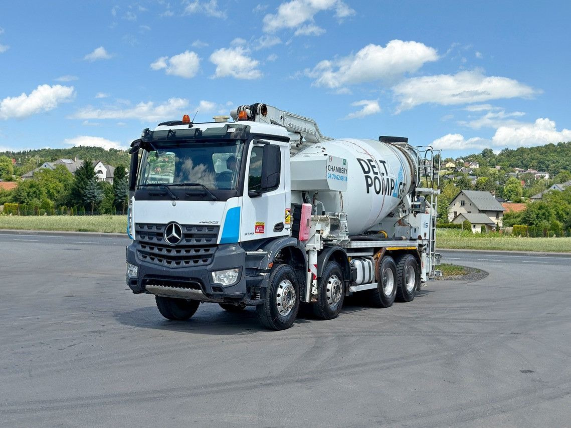 Mercedes-Benz AROCS 3743 * Betonpumpe + FUNK * 8x4 * TOP - Betonpumpe: das Bild 2 Mercedes-Benz AROCS 3743 * Betonpumpe + FUNK * 8x4 * TOP - Betonpumpe: das Bild 2