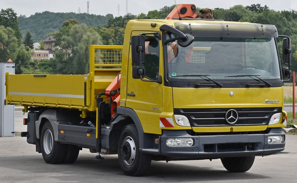 Mercedes-Benz ATEGO 818 * KIPPER 4,05m + PK 6501A * TOP Mercedes-Benz ATEGO 818 * KIPPER 4,05m + PK 6501A * TOP - Autokran, Kipper: das Bild 3 Mercedes-Benz ATEGO 818 * KIPPER 4,05m + PK 6501A * TOP Mercedes-Benz ATEGO 818 * KIPPER 4,05m + PK 6501A * TOP - Autokran, Kipper: das Bild 3