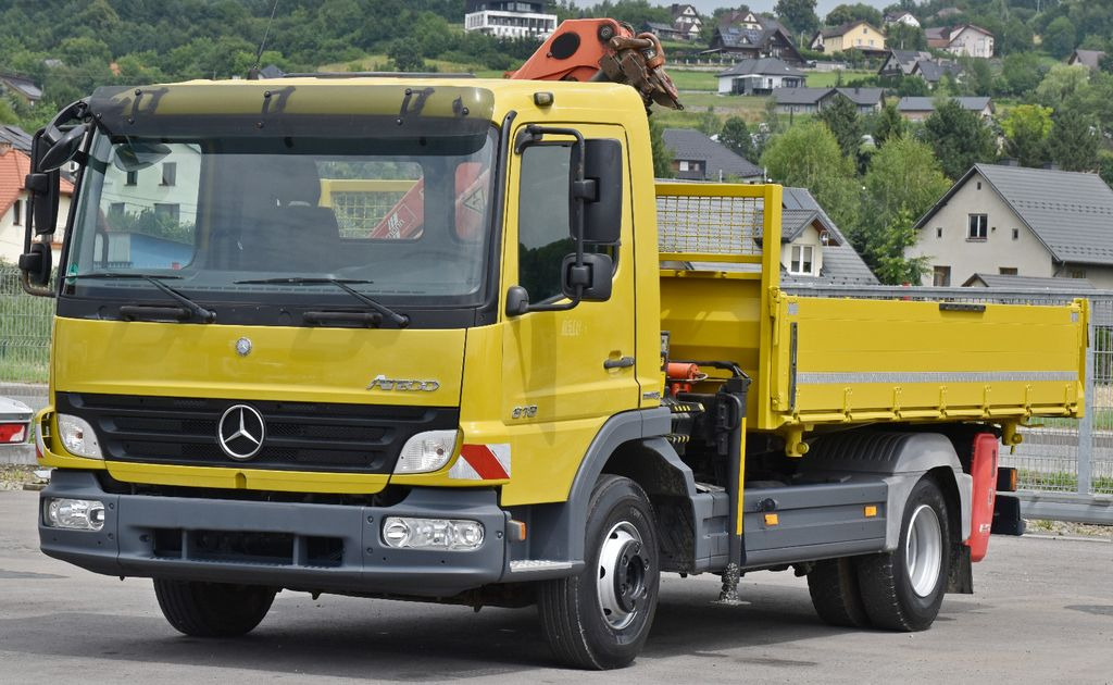 Mercedes-Benz ATEGO 818 * KIPPER 4,05m + PK 6501A * TOP - Autokran, Kipper: das Bild 4 Mercedes-Benz ATEGO 818 * KIPPER 4,05m + PK 6501A * TOP - Autokran, Kipper: das Bild 4