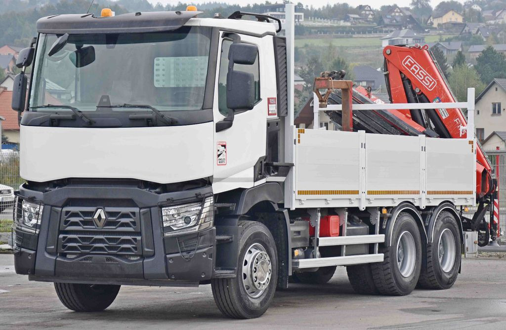 Renault C 380*PRITSCHE 5,45m*FASSI F175A.0.22+ FUNK/6x4 - Autokran, Pritsche LKW: das Bild 4 Renault C 380*PRITSCHE 5,45m*FASSI F175A.0.22+ FUNK/6x4 - Autokran, Pritsche LKW: das Bild 4