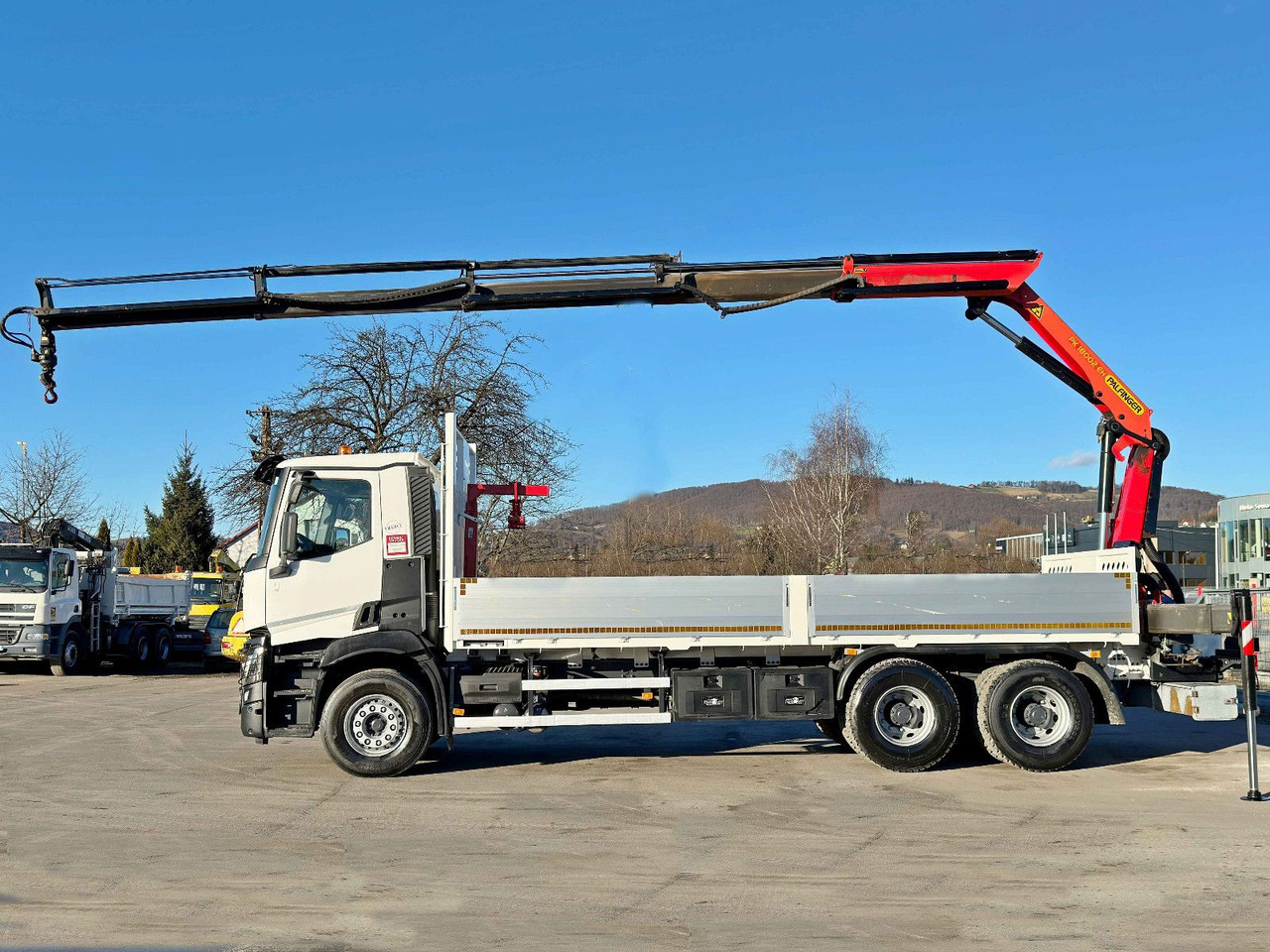 Renault C 380 *PRITSCHE 6,80m * PK 18002-EH C + FUNK*6x4 - Autokran: das Bild 5 Renault C 380 *PRITSCHE 6,80m * PK 18002-EH C + FUNK*6x4 - Autokran: das Bild 5