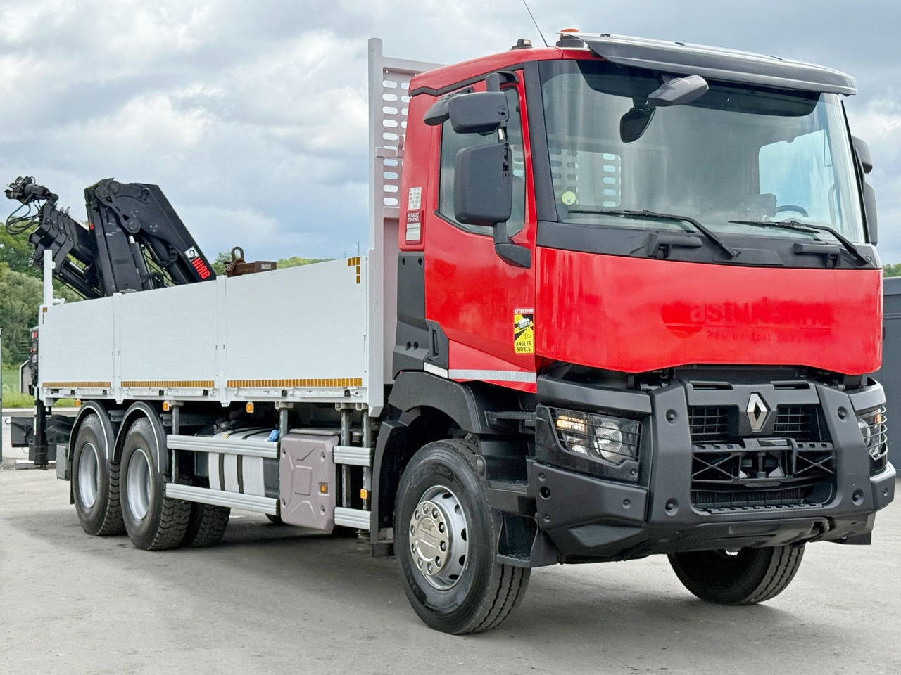 Renault C 430 *HIAB X - HIDUO 188 ES - 4 + FUNK * 6x4 - Autokran: das Bild 3 Renault C 430 *HIAB X - HIDUO 188 ES - 4 + FUNK * 6x4 - Autokran: das Bild 3