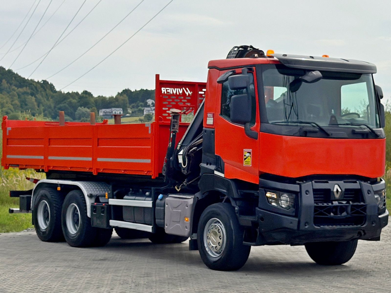 Renault K 380 * HIAB 144 BS - 3 HIDUO + FUNK * 6x4 * TOP - Autokran: das Bild 4 Renault K 380 * HIAB 144 BS - 3 HIDUO + FUNK * 6x4 * TOP - Autokran: das Bild 4