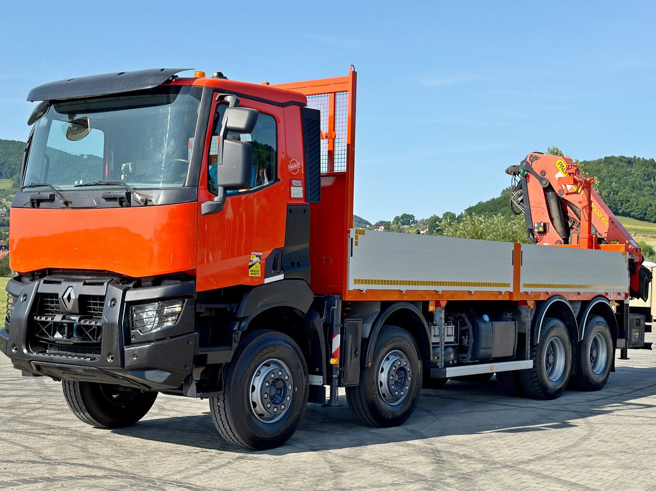 Renault K 430 * PK 22002 - EH C+ FUNK * 8x4 - Autokran: das Bild 3 Renault K 430 * PK 22002 - EH C+ FUNK * 8x4 - Autokran: das Bild 3