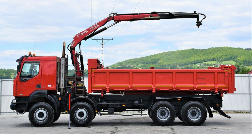 Renault KERAX 420 DCI Kipper 6,30m+FASSI F95AXS.21+FUNK  - Leasing Renault KERAX 420 DCI Kipper 6,30m+FASSI F95AXS.21+FUNK: das Bild 6