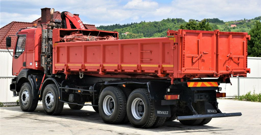 Renault KERAX 420 DCI Kipper 6,30m+FASSI F95AXS.21+FUNK  - Leasing Renault KERAX 420 DCI Kipper 6,30m+FASSI F95AXS.21+FUNK: das Bild 7