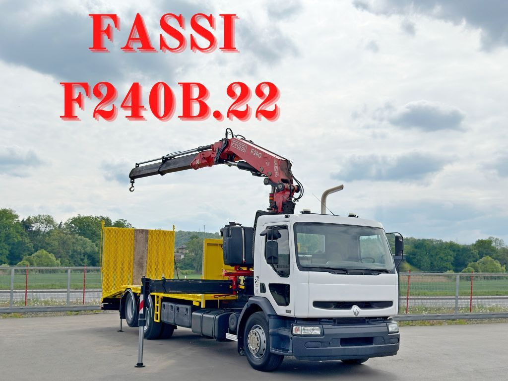 Renault PREMIUM 320 * FASSI F240B.22 + FUNK* TOP - Abschleppwagen: das Bild 1 Renault PREMIUM 320 * FASSI F240B.22 + FUNK* TOP - Abschleppwagen: das Bild 1