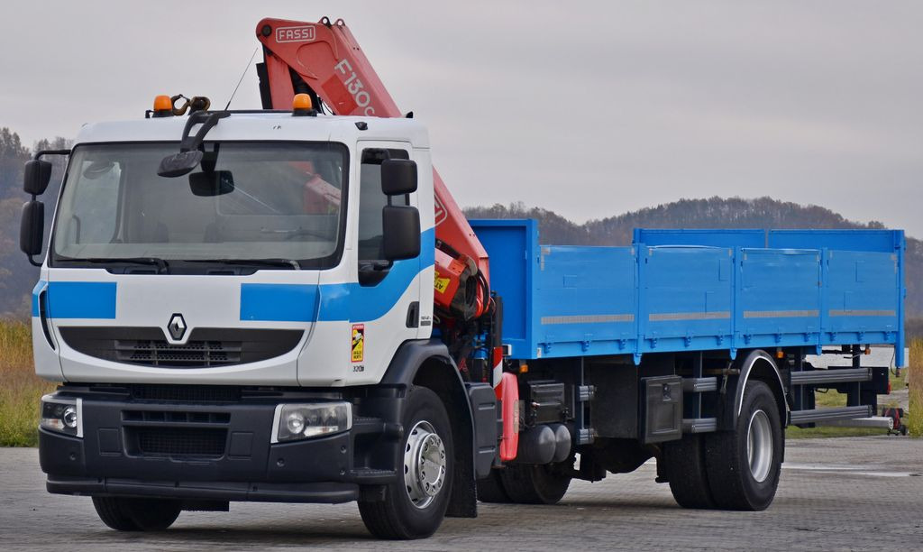 Renault Premium 320 DXI* FASSI F130AC.23 * FUNK * TOP - Autokran, Pritsche LKW: das Bild 4 Renault Premium 320 DXI* FASSI F130AC.23 * FUNK * TOP - Autokran, Pritsche LKW: das Bild 4