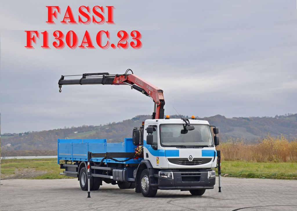 Renault Premium 320 DXI* FASSI F130AC.23 * FUNK * TOP Renault Premium 320 DXI* FASSI F130AC.23 * FUNK * TOP - Autokran, Pritsche LKW: das Bild 1 Renault Premium 320 DXI* FASSI F130AC.23 * FUNK * TOP Renault Premium 320 DXI* FASSI F130AC.23 * FUNK * TOP - Autokran, Pritsche LKW: das Bild 1