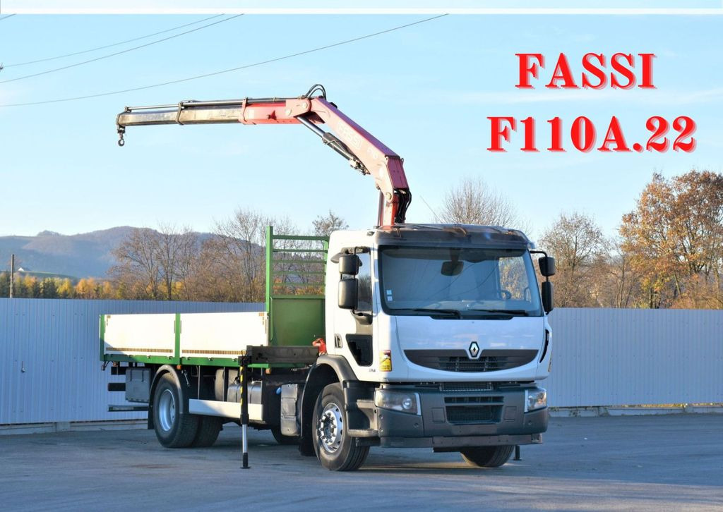 Renault Premium 370* FASSI F110A.22 * TOPZUSTAND Renault Premium 370* FASSI F110A.22 * TOPZUSTAND - Autokran: das Bild 1 Renault Premium 370* FASSI F110A.22 * TOPZUSTAND Renault Premium 370* FASSI F110A.22 * TOPZUSTAND - Autokran: das Bild 1
