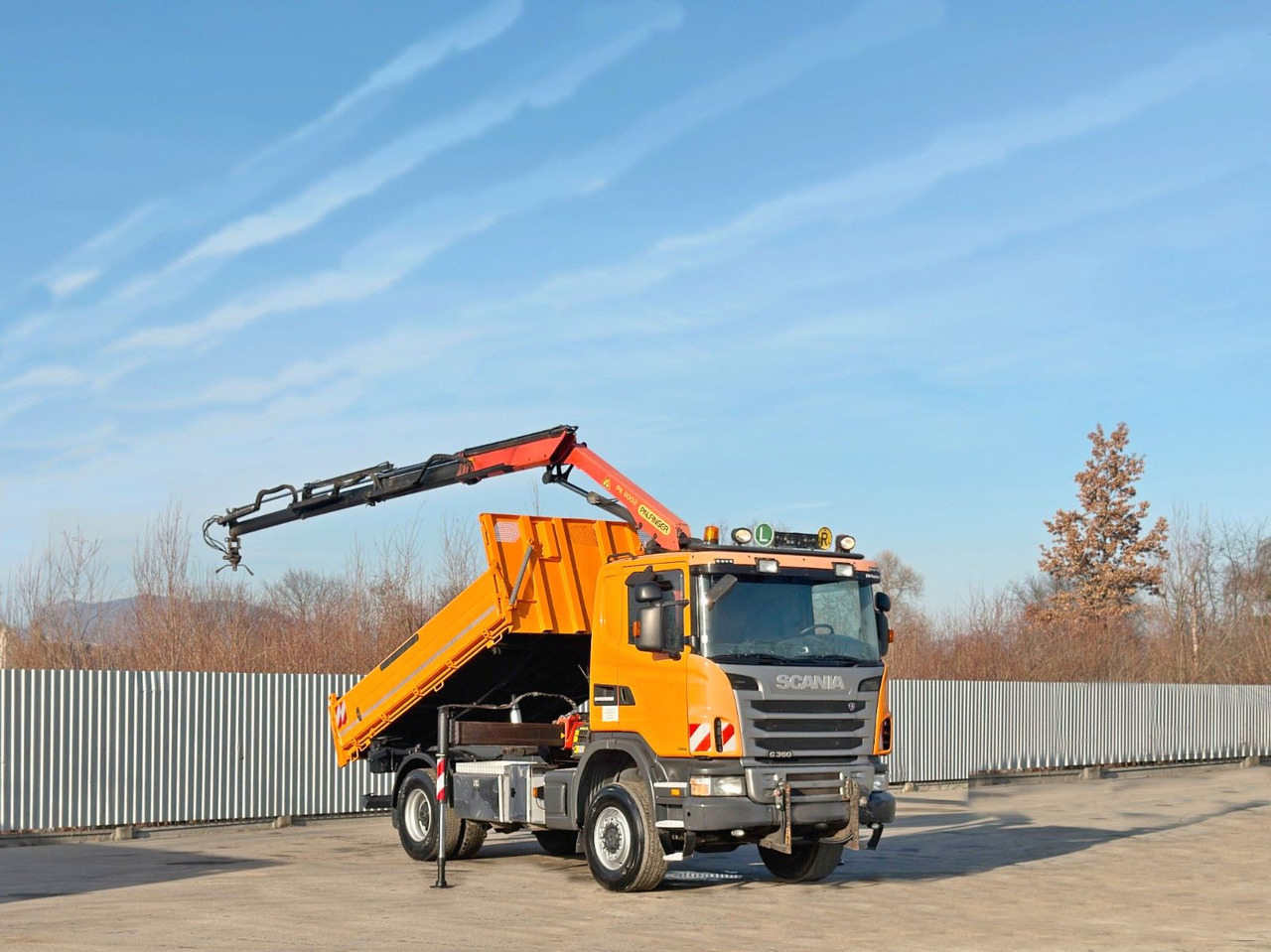 Scania G 360 * KIPPER 4,15m * PALFINGER PK 11002/ 4x4 - Autokran: das Bild 2 Scania G 360 * KIPPER 4,15m * PALFINGER PK 11002/ 4x4 - Autokran: das Bild 2