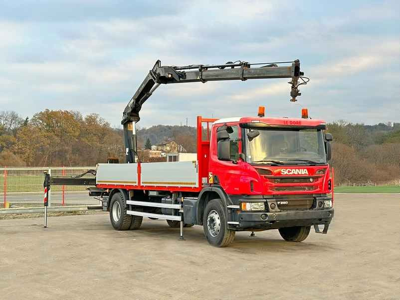 Scania P 280 * HIAB 122 E - 2 HIDUO + FUNK* TOPZUSTAND Scania P 280 * HIAB 122 E - 2 HIDUO + FUNK* TOPZUSTAND - Autokran, Pritsche LKW: das Bild 2 Scania P 280 * HIAB 122 E - 2 HIDUO + FUNK* TOPZUSTAND Scania P 280 * HIAB 122 E - 2 HIDUO + FUNK* TOPZUSTAND - Autokran, Pritsche LKW: das Bild 2