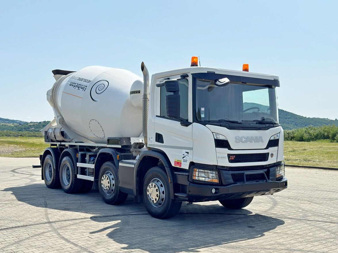 Scania P 410 XT * Betonmischer * 8x4 * TOPZUSTAND - Fahrmischer: das Bild 1 Scania P 410 XT * Betonmischer * 8x4 * TOPZUSTAND - Fahrmischer: das Bild 1