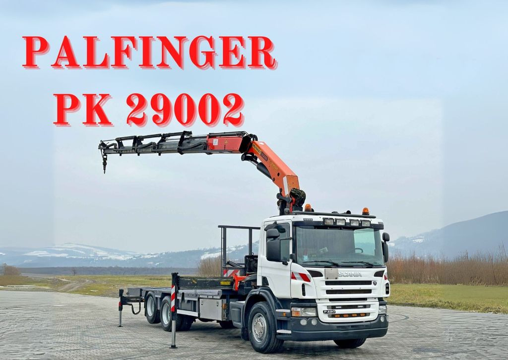 Scania P 420* PLATFORM 6,80m * PK 29002+FUNK * TOP - Abschleppwagen: das Bild 1 Scania P 420* PLATFORM 6,80m * PK 29002+FUNK * TOP - Abschleppwagen: das Bild 1