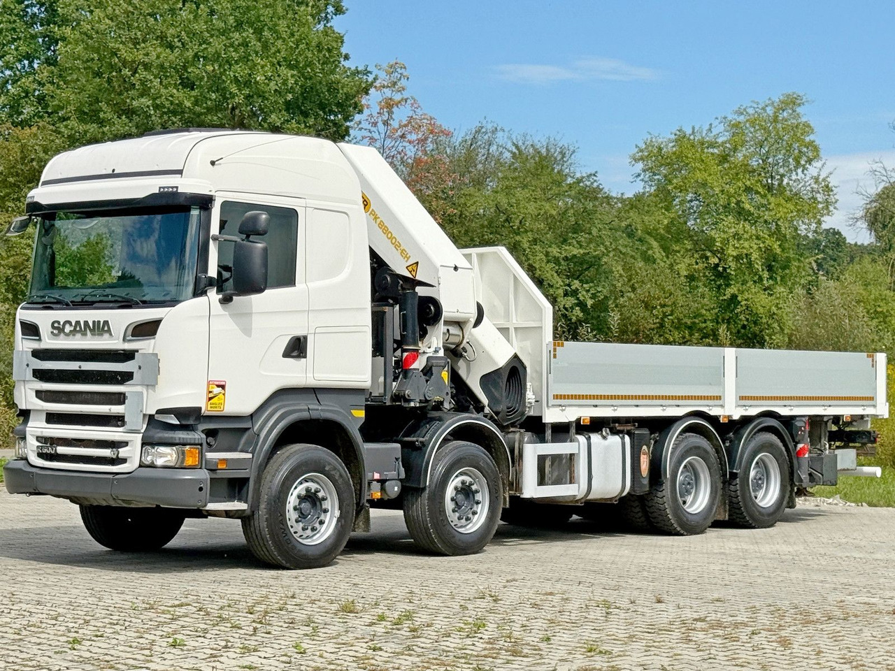 Scania R 500 * PK 88002 - EH G + FUNK * 8x4 *TOPZUSTAND - Autokran: das Bild 4 Scania R 500 * PK 88002 - EH G + FUNK * 8x4 *TOPZUSTAND - Autokran: das Bild 4