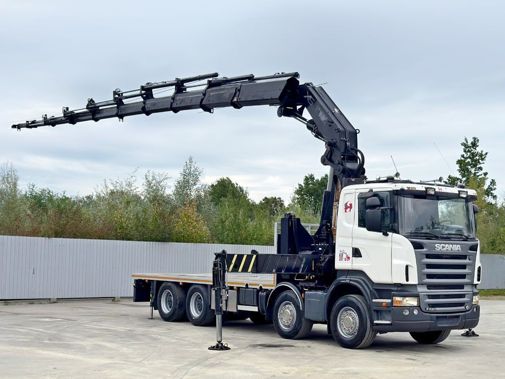 Scania R 620*PLATFORM 6,45m*HIAB 600 E - 9 + FUNK / 8x4 - Autokran: das Bild 2 Scania R 620*PLATFORM 6,45m*HIAB 600 E - 9 + FUNK / 8x4 - Autokran: das Bild 2
