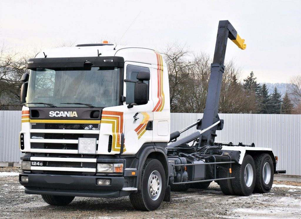 Scania R124 470 Abrollkipper *6x2* Top Zustand ! - Abrollkipper: das Bild 2 Scania R124 470 Abrollkipper *6x2* Top Zustand ! - Abrollkipper: das Bild 2