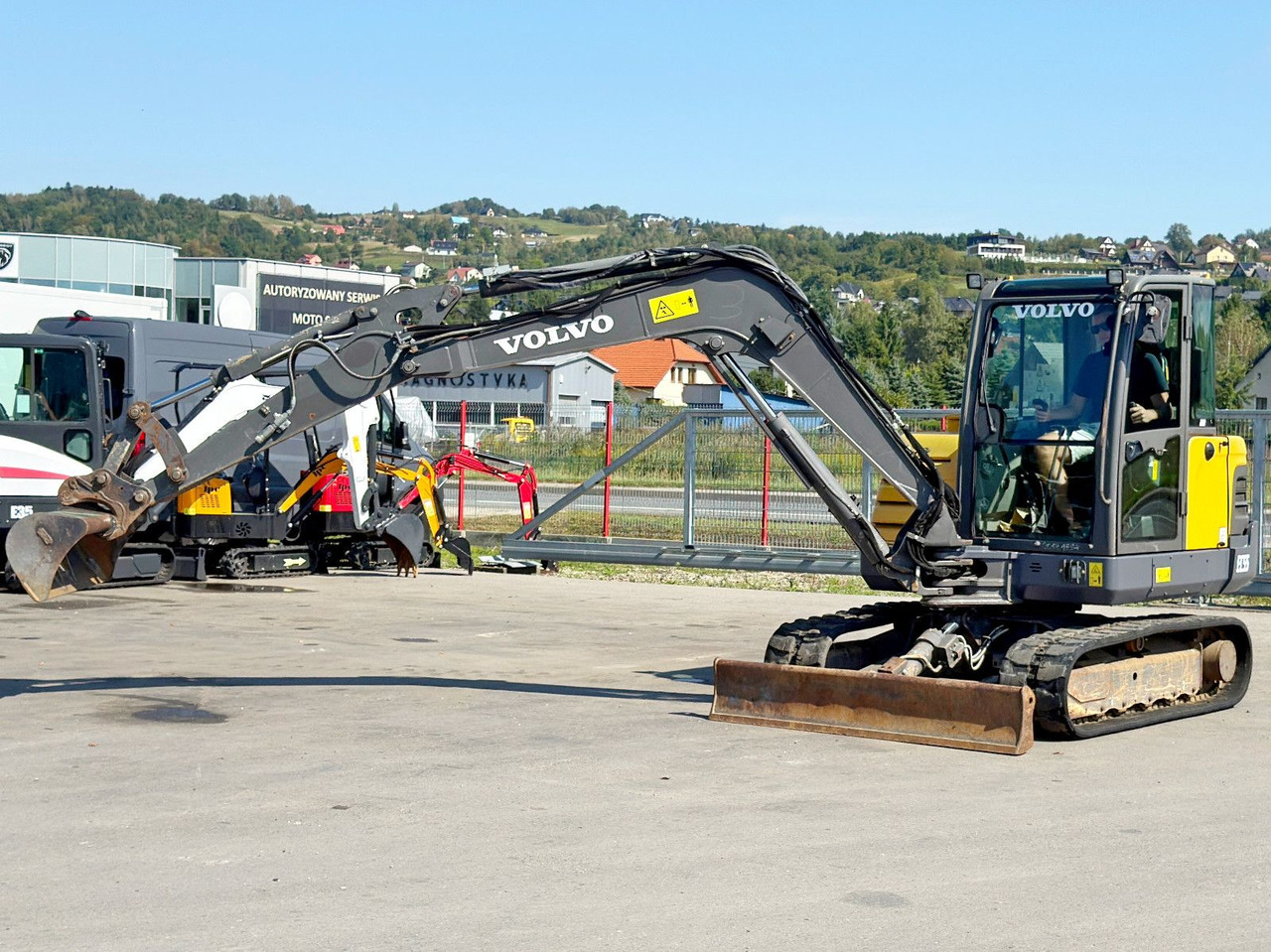 Volvo EC 55 * Raupenbagger * TOPZUSTAND - Bulldozer: das Bild 2 Volvo EC 55 * Raupenbagger * TOPZUSTAND - Bulldozer: das Bild 2