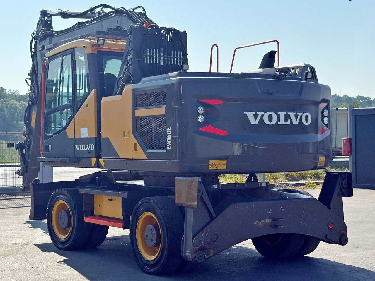 Mobilbagger Volvo EW 160 E* Umschlagbagger * TOPZUSTAND: das Bild 8