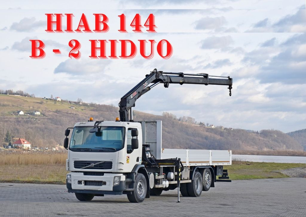 Volvo FE 320 Pritsche 8,00 m + KRAN + FUNK*TOPZUSTAND - Autokran, Pritsche LKW: das Bild 1 Volvo FE 320 Pritsche 8,00 m + KRAN + FUNK*TOPZUSTAND - Autokran, Pritsche LKW: das Bild 1