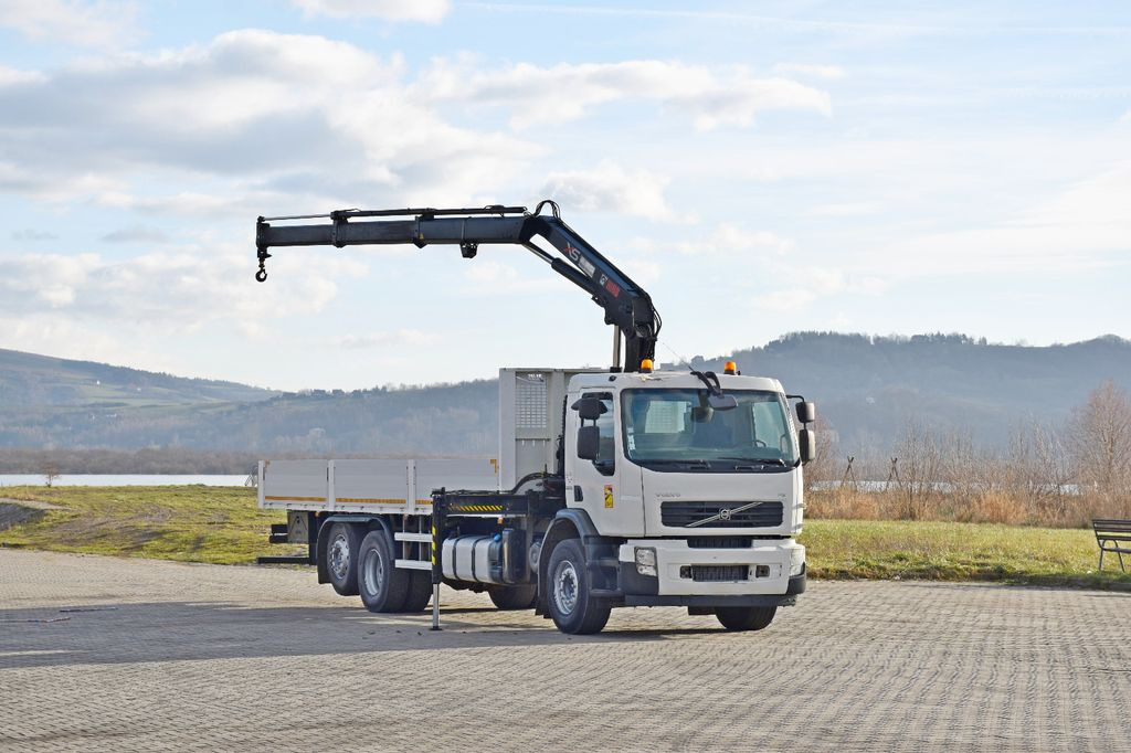 Volvo FE 320 Pritsche 8,00 m + KRAN + FUNK*TOPZUSTAND - Autokran, Pritsche LKW: das Bild 2 Volvo FE 320 Pritsche 8,00 m + KRAN + FUNK*TOPZUSTAND - Autokran, Pritsche LKW: das Bild 2
