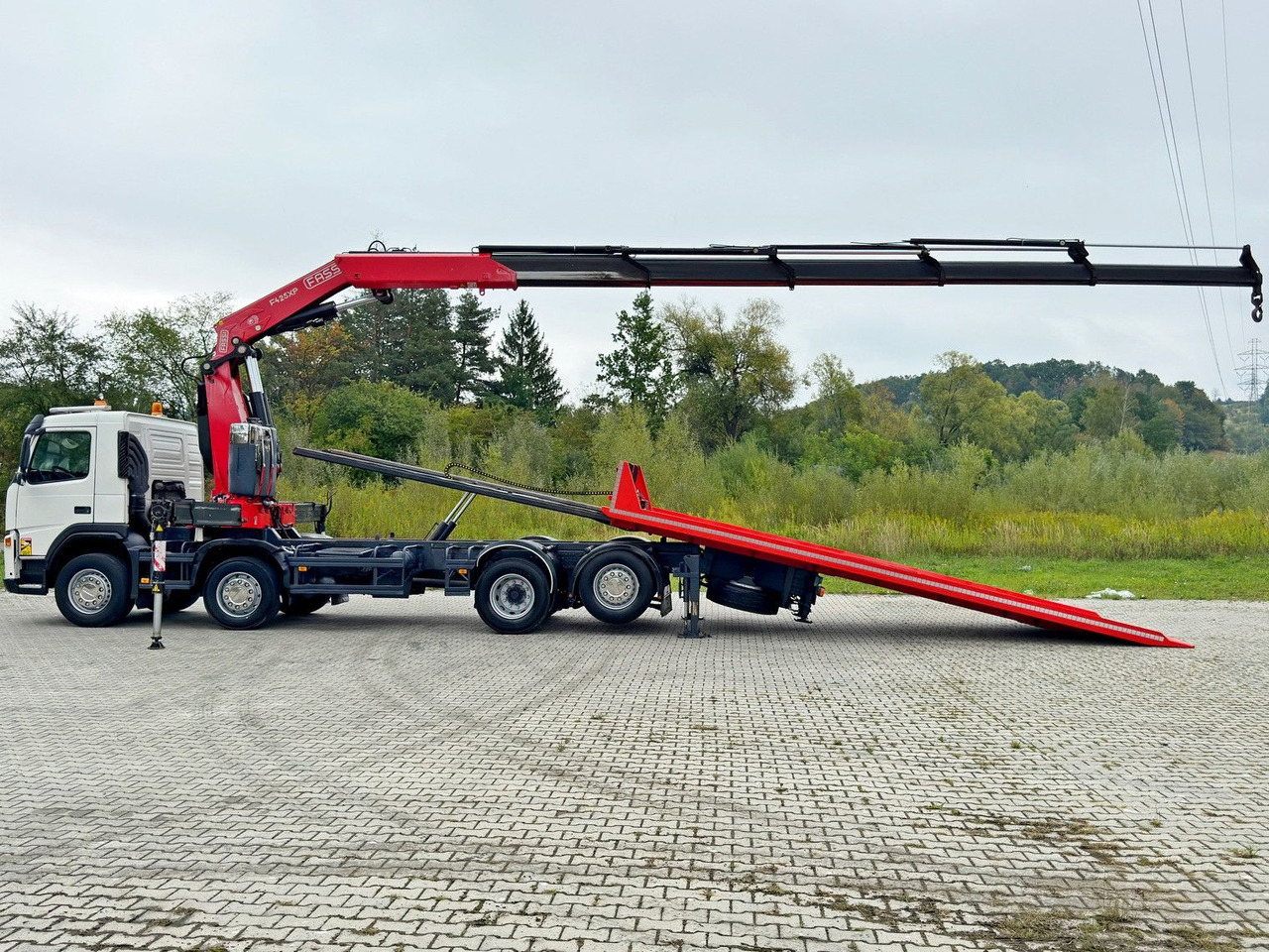 Volvo FM 460 * FASSI F425AXP.25 + FUNK * TOP - Abschleppwagen: das Bild 5 Volvo FM 460 * FASSI F425AXP.25 + FUNK * TOP - Abschleppwagen: das Bild 5