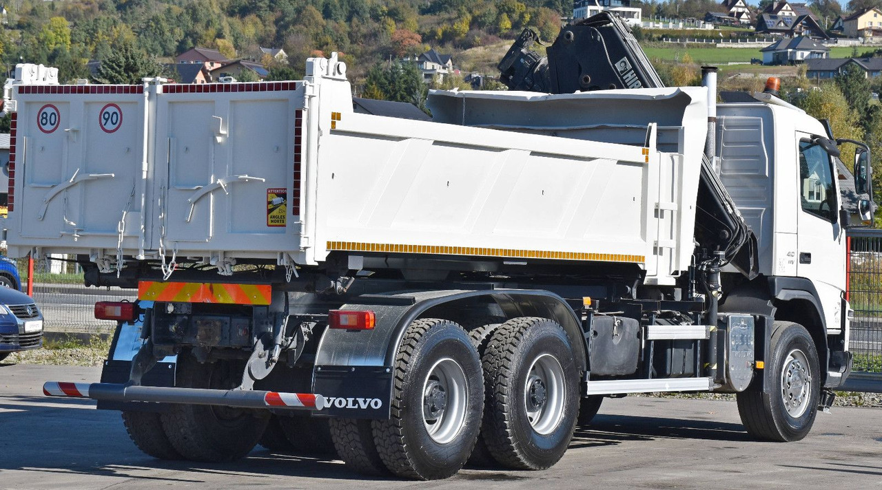 Autokran Volvo FMX 410 Kipper 5,20m*HIAB 122 D-4 HIDUO/FUNK*6x4: das Bild 8