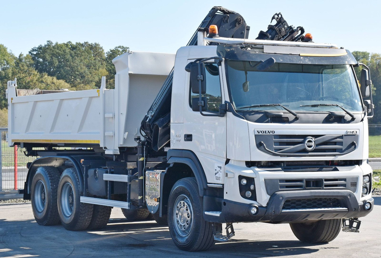 Volvo FMX 410 Kipper 5,20m*HIAB 122 D-4 HIDUO/FUNK*6x4 - Autokran: das Bild 4 Volvo FMX 410 Kipper 5,20m*HIAB 122 D-4 HIDUO/FUNK*6x4 - Autokran: das Bild 4