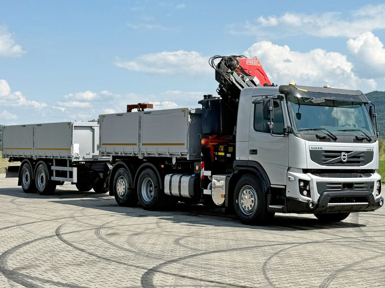 Volvo FMX 420* FASSI F275.2.25 + FUNK + Anhänger / TOP - Kipper, Autokran: das Bild 4 Volvo FMX 420* FASSI F275.2.25 + FUNK + Anhänger / TOP - Kipper, Autokran: das Bild 4
