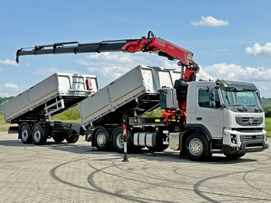 Volvo FMX 420* FASSI F275.2.25 + FUNK + Anhänger / TOP - Kipper, Autokran: das Bild 2 Volvo FMX 420* FASSI F275.2.25 + FUNK + Anhänger / TOP - Kipper, Autokran: das Bild 2