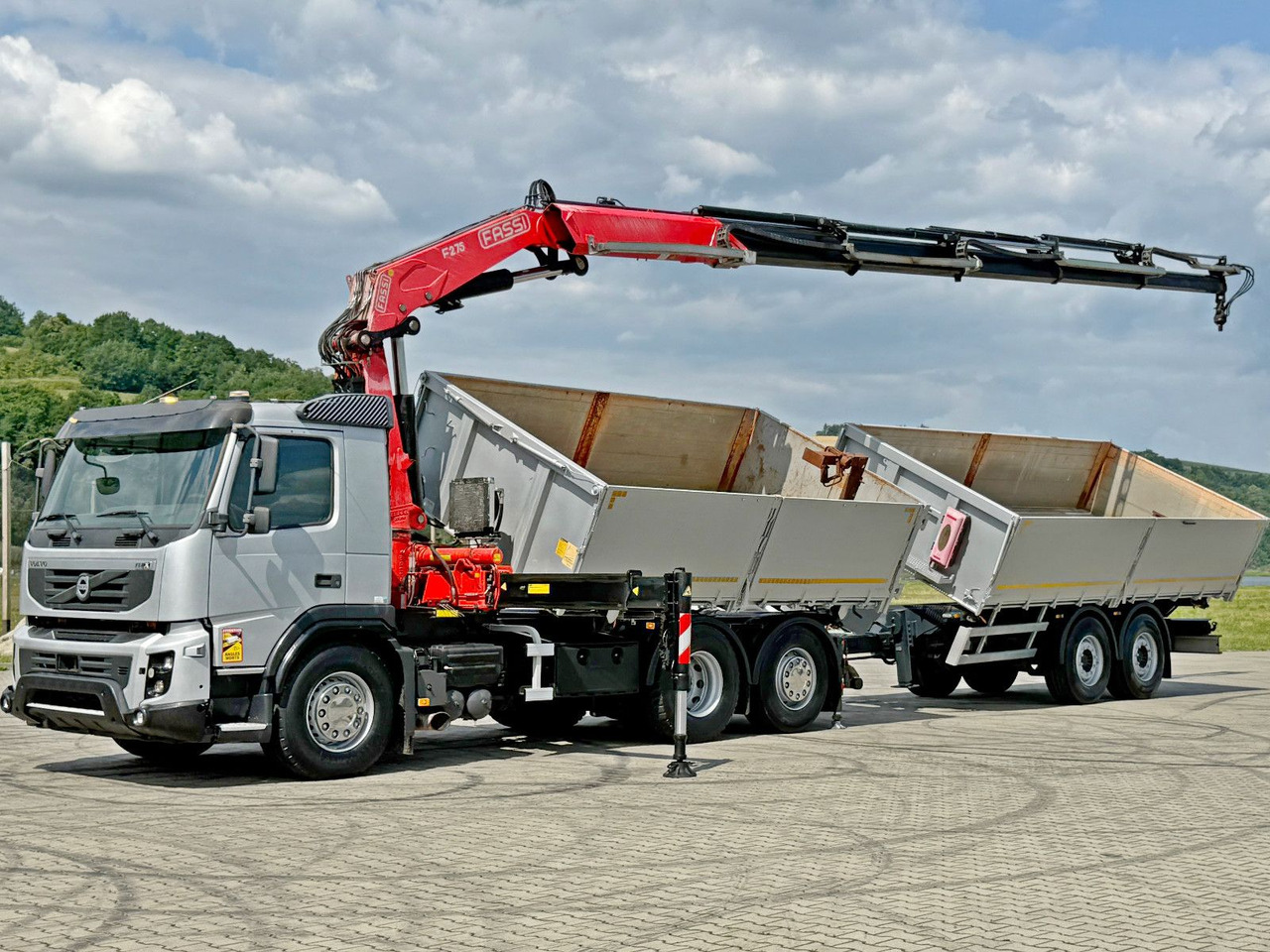 Volvo FMX 420* FASSI F275.2.25 + FUNK + Anhänger / TOP - Kipper, Autokran: das Bild 3 Volvo FMX 420* FASSI F275.2.25 + FUNK + Anhänger / TOP - Kipper, Autokran: das Bild 3