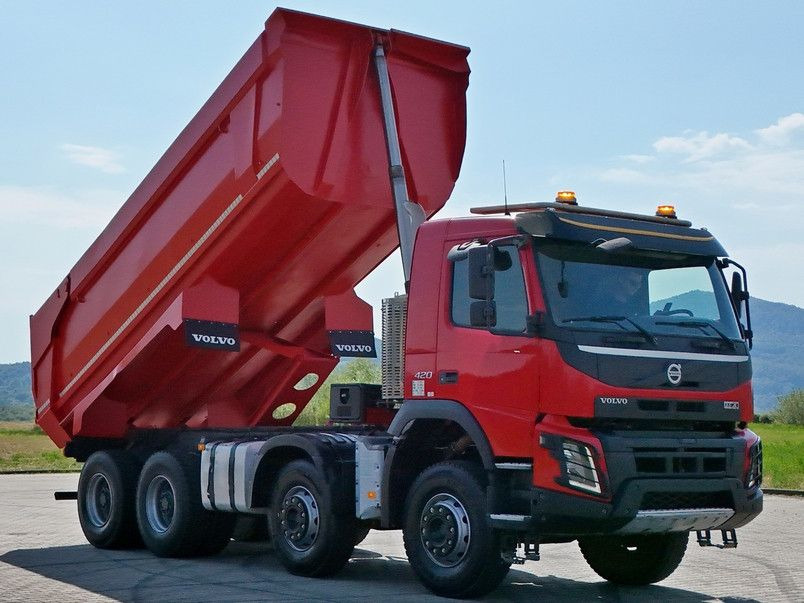 Volvo FMX 420 Kipper * TOPZUSTAND / 8x4 ! - Kipper: das Bild 4 Volvo FMX 420 Kipper * TOPZUSTAND / 8x4 ! - Kipper: das Bild 4