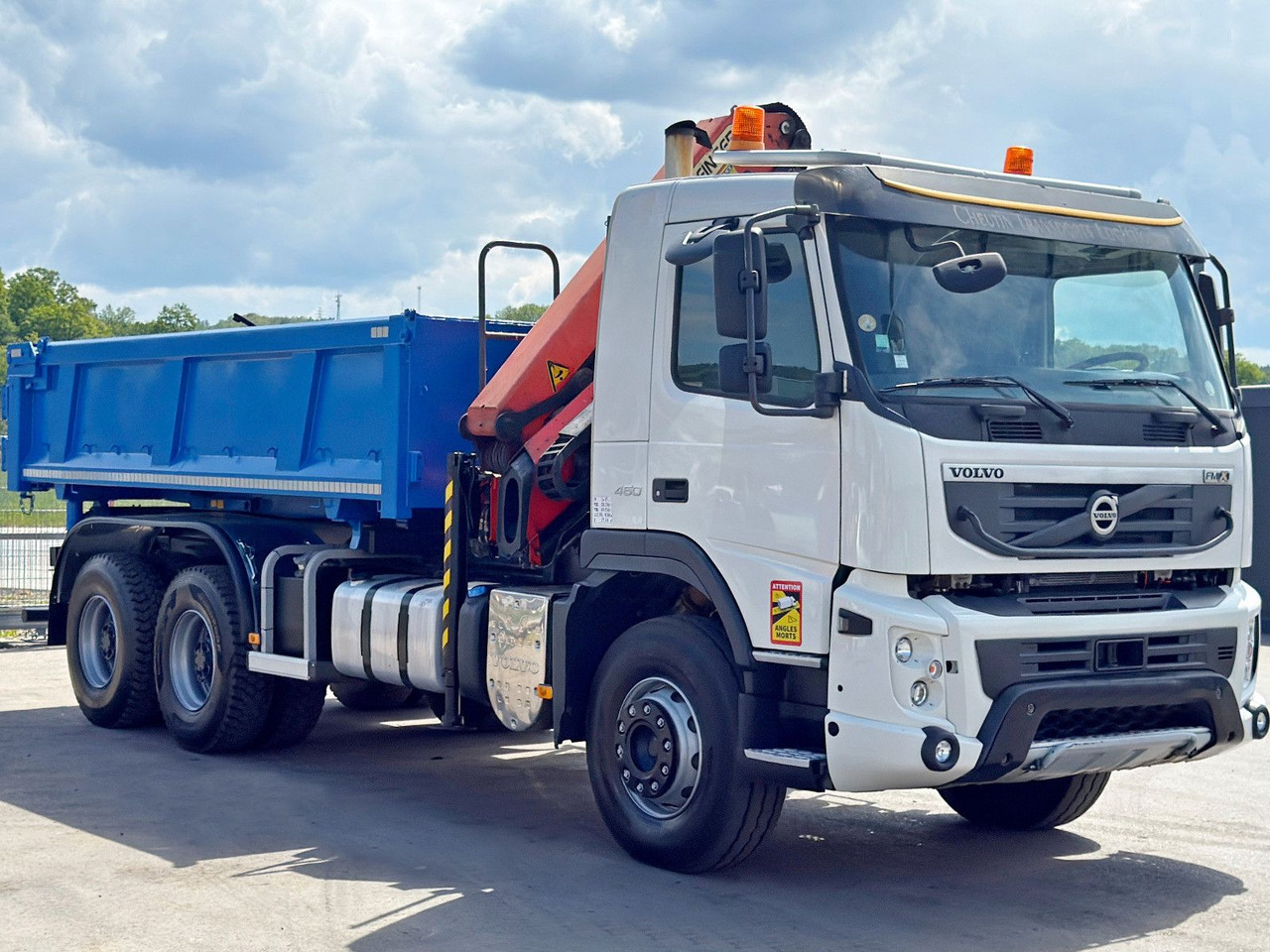Volvo FMX 450 Kipper 5,15m * PK 14002-EH B * 6x4 * TOP - Autokran: das Bild 4 Volvo FMX 450 Kipper 5,15m * PK 14002-EH B * 6x4 * TOP - Autokran: das Bild 4
