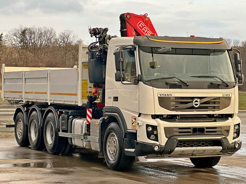 Volvo FMX 450 Kipper 6,50m*FASSI F215A.0.24 + FUNK*8x4 - Autokran, Kipper: das Bild 4 Volvo FMX 450 Kipper 6,50m*FASSI F215A.0.24 + FUNK*8x4 - Autokran, Kipper: das Bild 4
