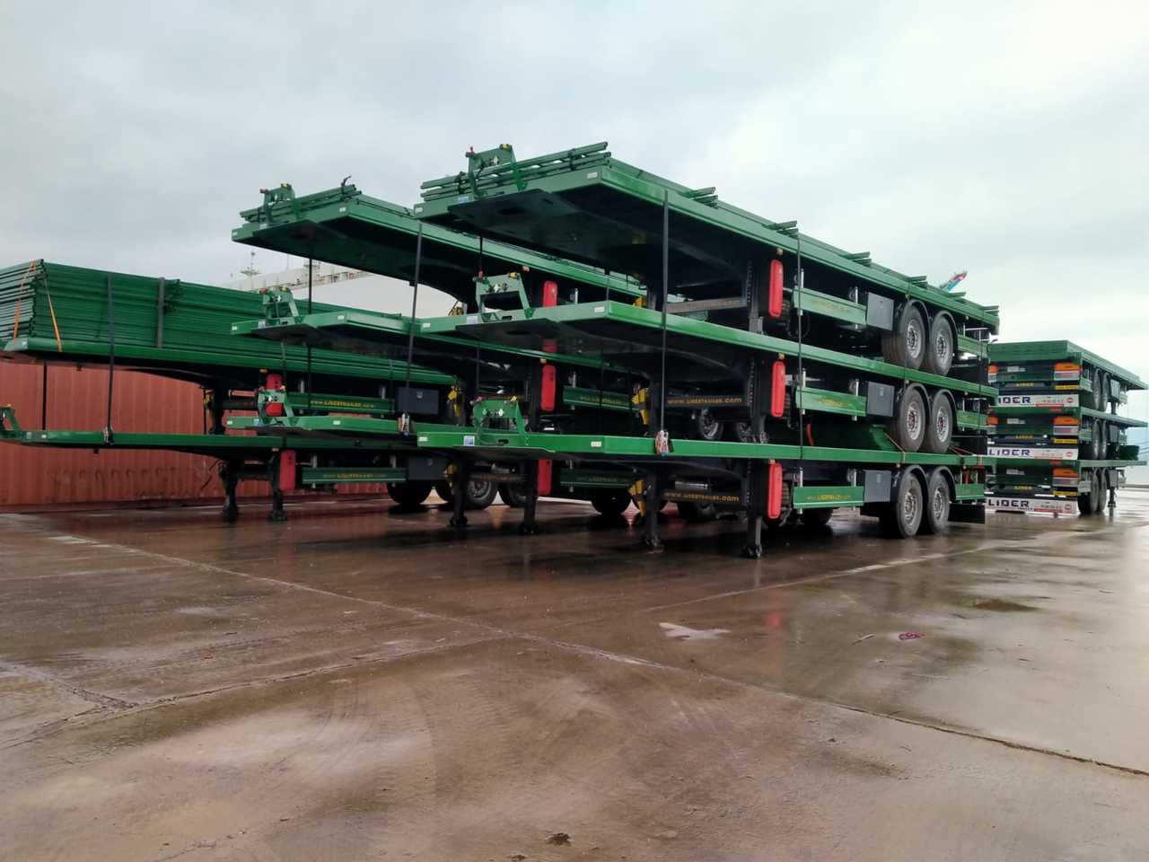 LIDER 2024 MODEL NEW DIRECTLY FROM MANUFACTURER FACTORY AVAILABLE READY - Container/ Wechselfahrgestell Auflieger: das Bild 1 LIDER 2024 MODEL NEW DIRECTLY FROM MANUFACTURER FACTORY AVAILABLE READY - Container/ Wechselfahrgestell Auflieger: das Bild 1