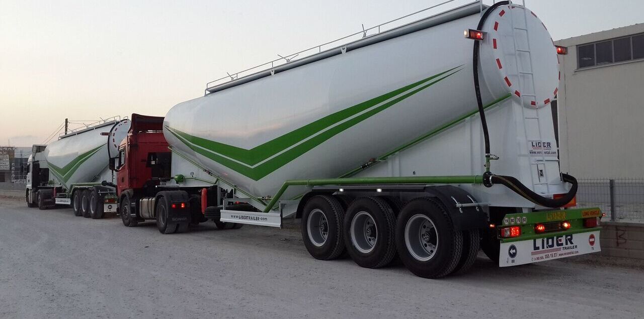 NEU: Tankauflieger Für die Beförderung von Zement LIDER 2025 NEW 80 TONS CAPACITY FROM MANUFACTURER READY IN STOCK: das Bild 15