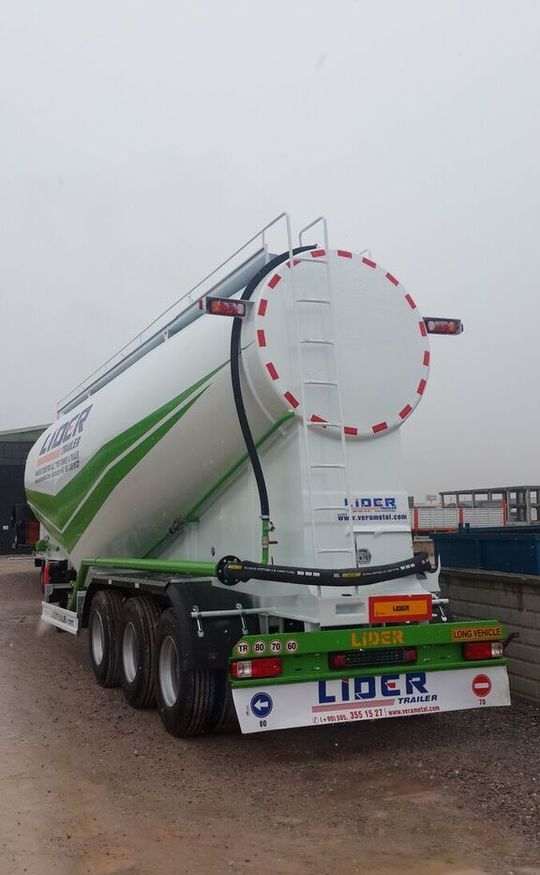 NEU: Tankauflieger Für die Beförderung von Zement LIDER 2025 NEW 80 TONS CAPACITY FROM MANUFACTURER READY IN STOCK: das Bild 14