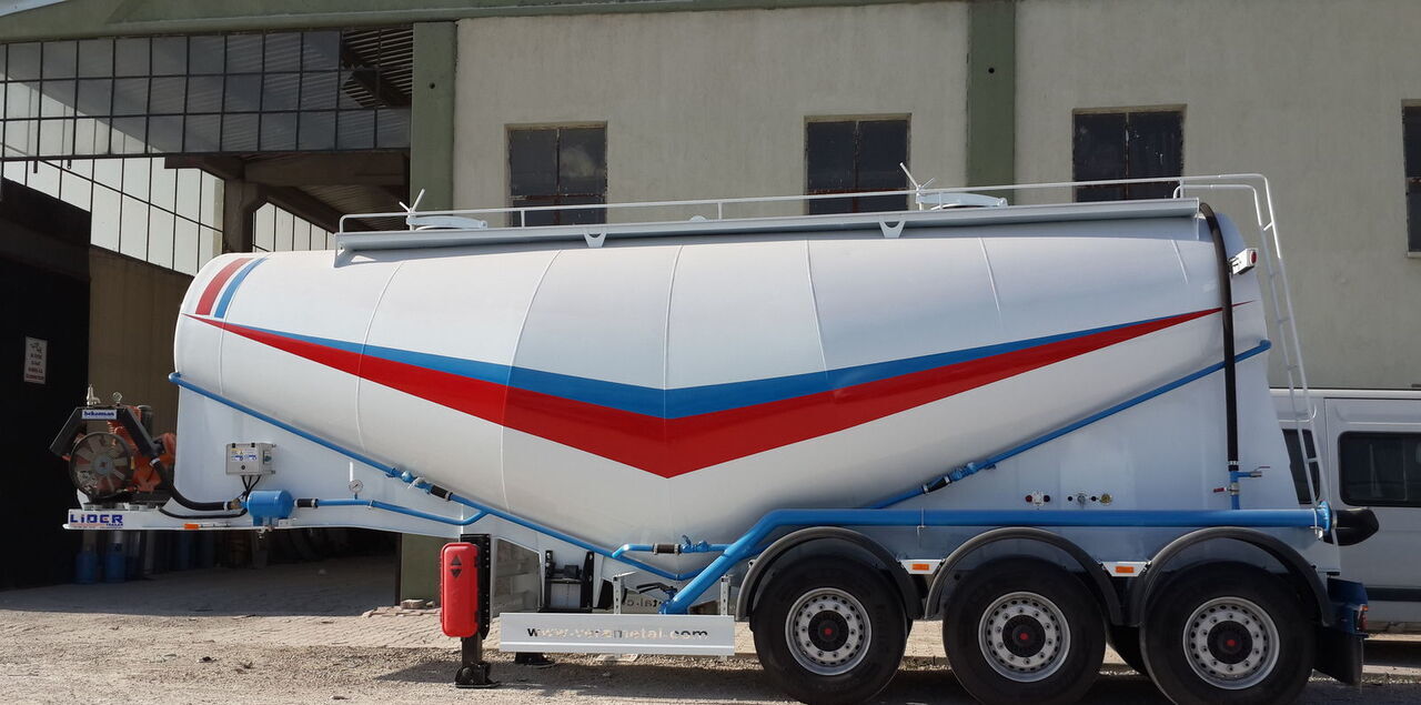 NEU: Tankauflieger Für die Beförderung von Zement LIDER 2025 NEW 80 TONS CAPACITY FROM MANUFACTURER READY IN STOCK: das Bild 8
