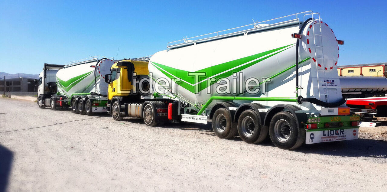 NEU: Tankauflieger Für die Beförderung von Zement LIDER 2025 NEW 80 TONS CAPACITY FROM MANUFACTURER READY IN STOCK: das Bild 9