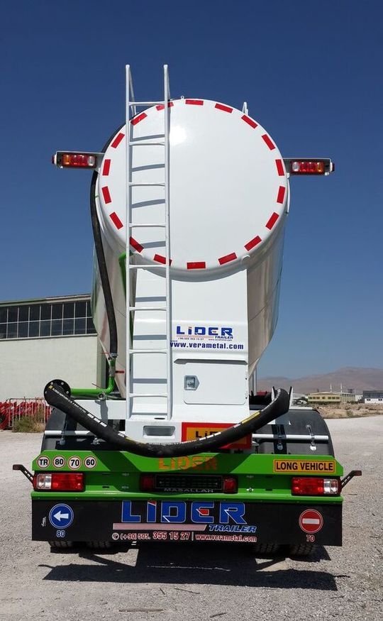 NEU: Tankauflieger Für die Beförderung von Zement LIDER 2025 NEW 80 TONS CAPACITY FROM MANUFACTURER READY IN STOCK: das Bild 6